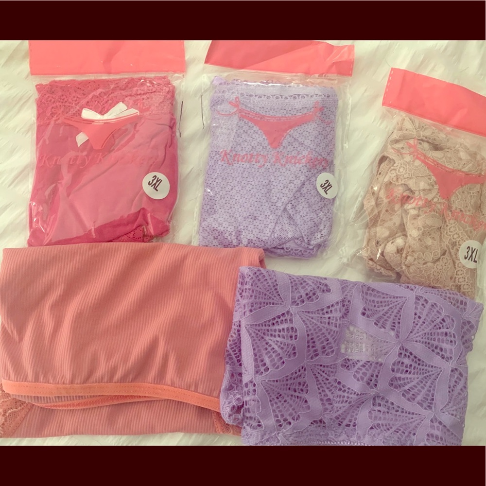 5 pairs 3xl panties